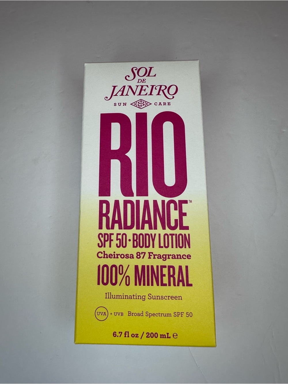 Sol de Janeiro Rio Radiance SPF 50 Body Lotion - Yellow & Magenta